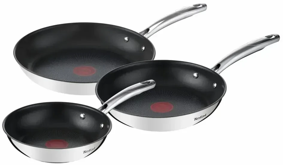 Набір сковорідок Tefal G732S335 Duetto+ 20/24/28 см
